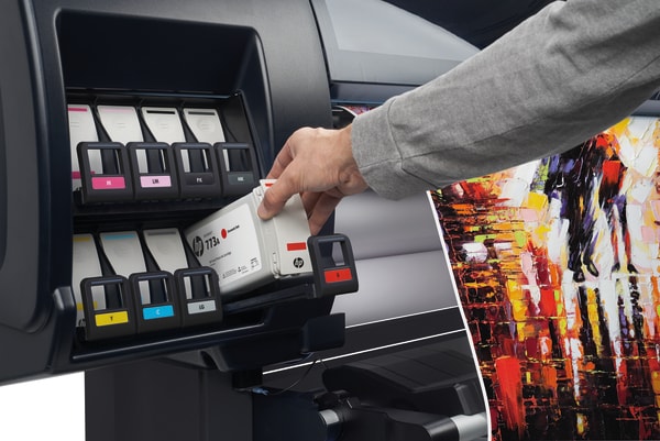 Veľkokapacitné 775ml atramenty HP DesignJet Z6810